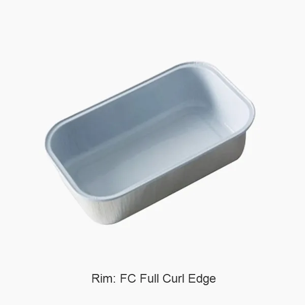 Aluminijska posuda za obrok u avionu