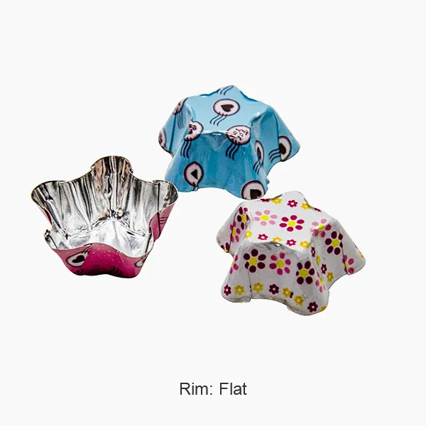 Pentagon Chocolate Foil Cup