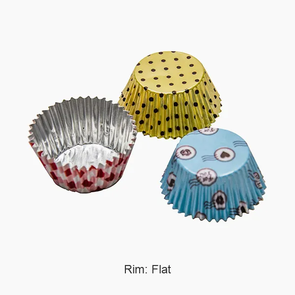 Okrugla čaša sa čokoladnom folijom